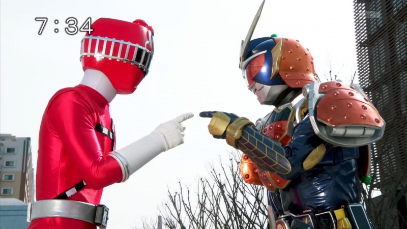 Ressha Sentai ToQGer VS Kamen Rider Gaim